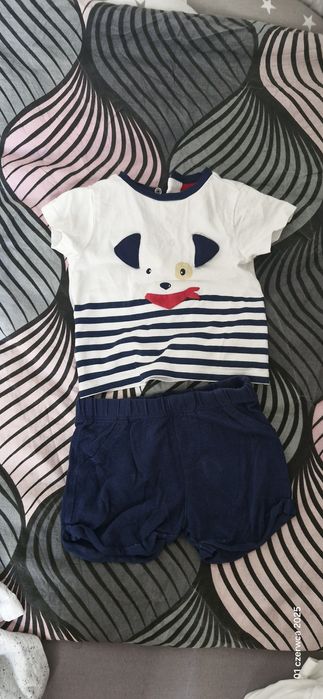 Paczka ubrań letnich dla chłopca r.62