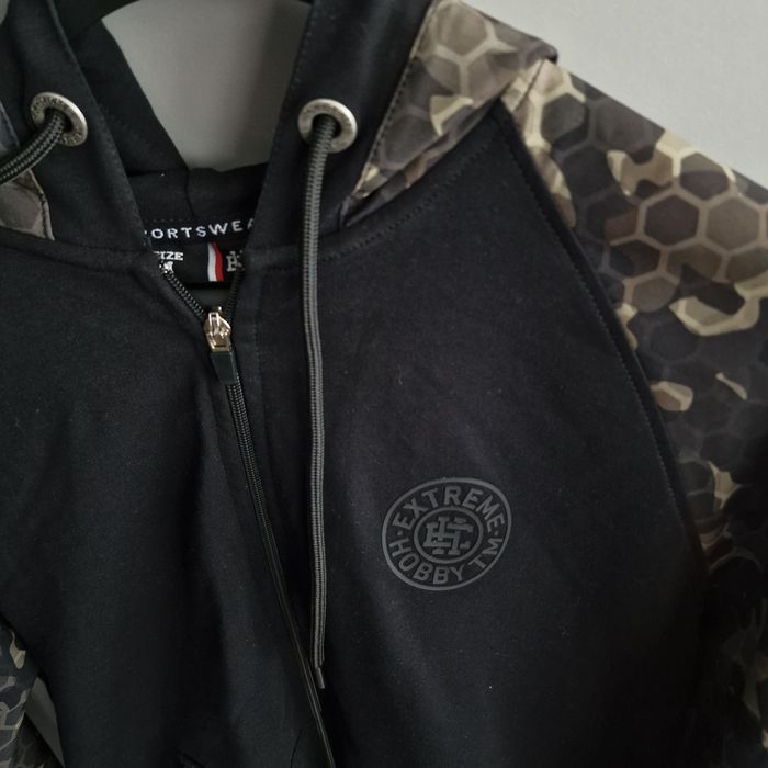 Bluza EXTREME HOBBY rozpinana kaptur moro M