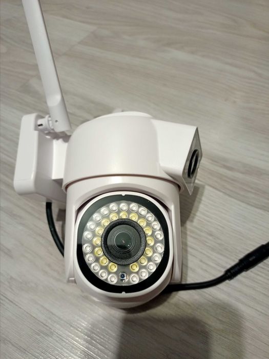 Podwójna kamera obrotowa 8mpx zewnętrzna Wi-Fi 2,4/5ghz+pamięć 64gb