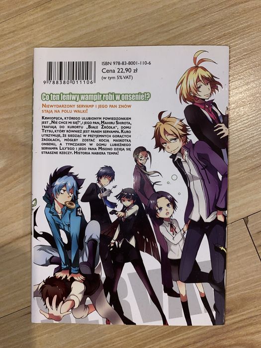 Servamp część 4 manga