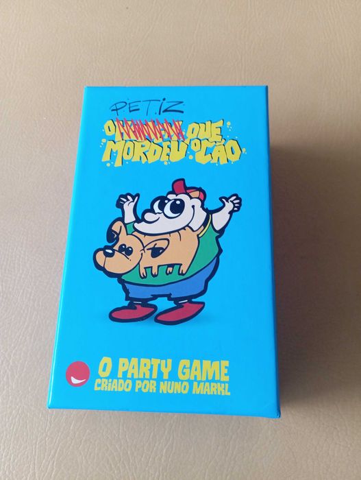 O jogo do homem que mordeu o cão criado por Nuno Markl