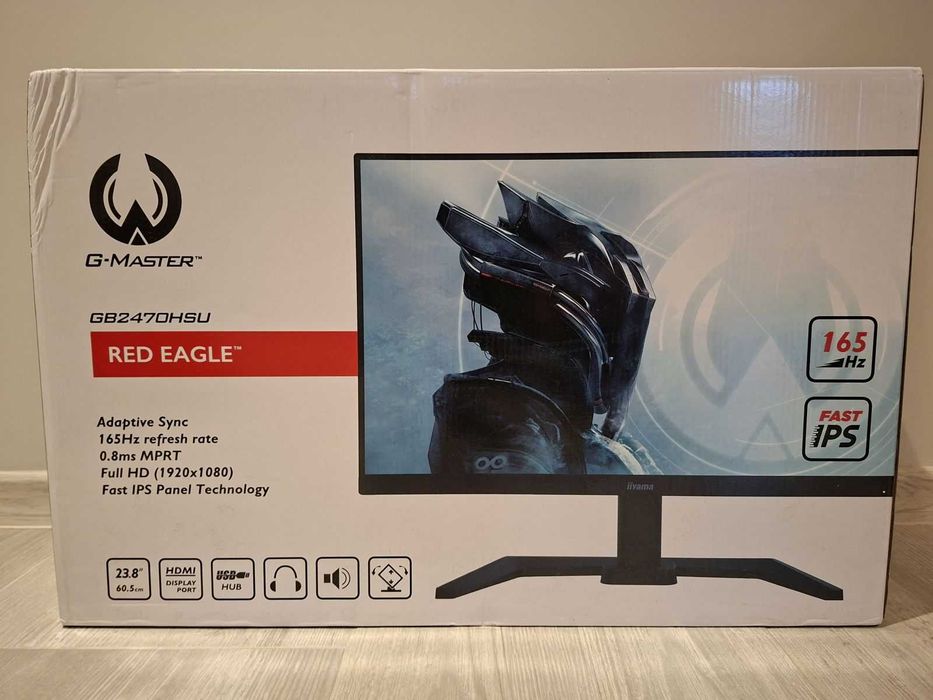 Monitor iiyama G-Master GB2470HSU-B5 24 cale Full HD na gwarancji