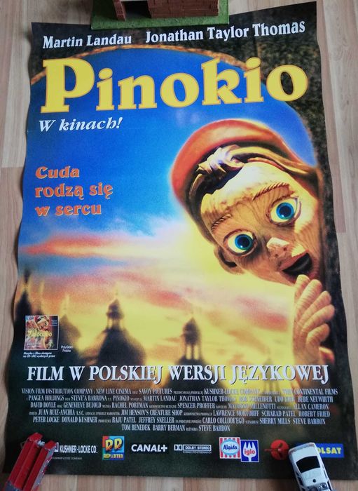 Plakat filmowy Pinokio