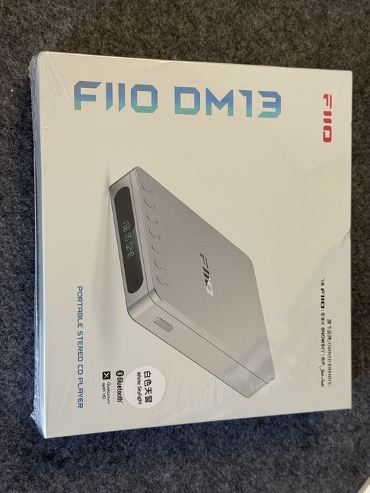 FiiO DM13 BT Skylight White Портативний CD плеєр 660 мВт aptX HD ЦАП CS43198 SGM8262 3.5 LO/COAX/OPT/4.4 Balance