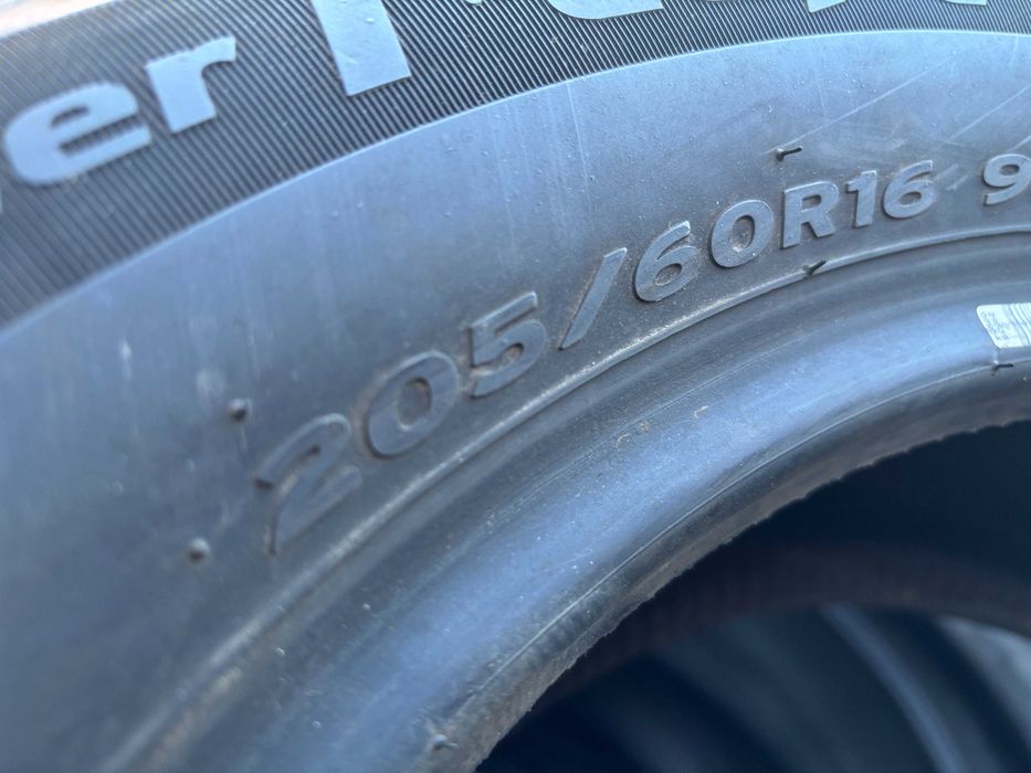 205-60-R16 HANKOOK WINTER 2 штуки пара ЗИМНЕЙ резины GERMANY 2023