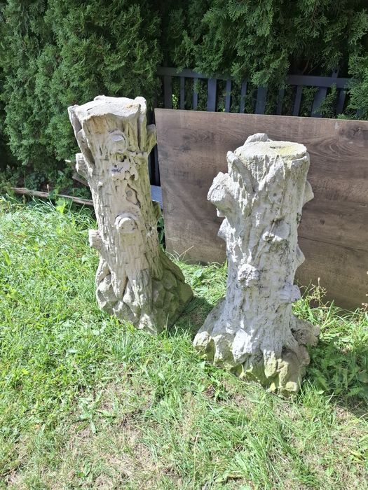 Stare przedwojenne korzenie z piaskowca