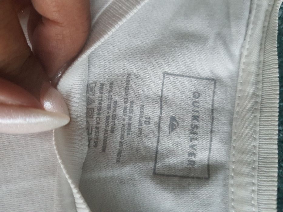T-shirt Quiksilver 10 anos