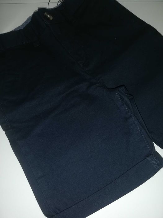 Bermudas/calções menino chino algodão "Primark" - com etiqueta 7/8A