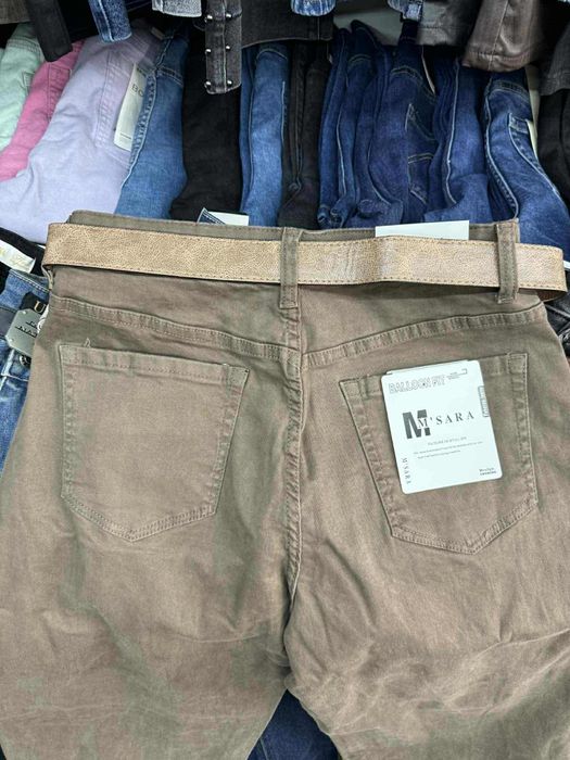 Spodnie damskie BALLOON FIT, firma M.Sara, rozmiar L