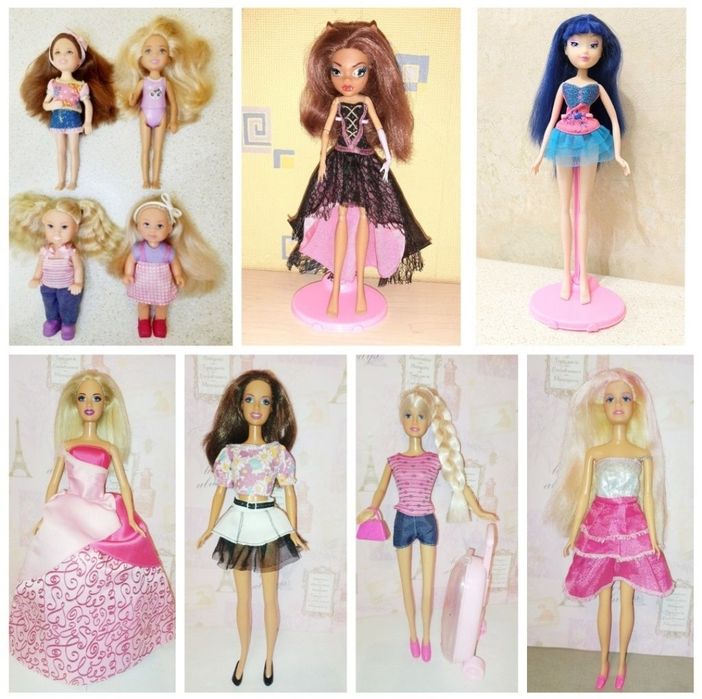 Куклы My Scene, кены, лошадь, одежда и обувь,подставки для кукол