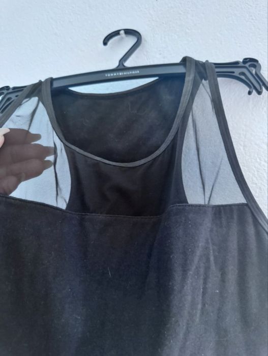 Top  preto Tommy Hilfiger