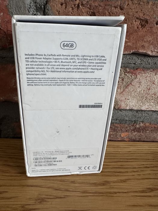 APPLE IPHONE 6S 64 GB różpwy jak nowy