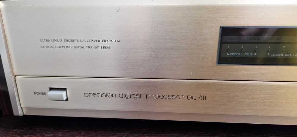 Accuphase DAC DC-81L + Transport DP-80L – referencyjny zestaw Hi End - UNIKAT !