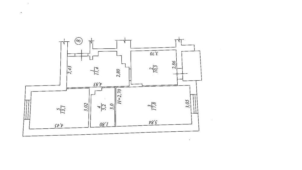 Продаж 2к квартири, 61.6 кв. м., ЖК Кельце, Вінниця