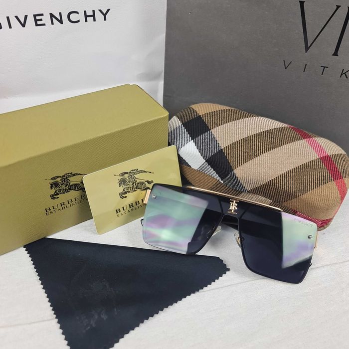 Okulary przeciwsłoneczne Zestaw Burberry pudełko nowość lato