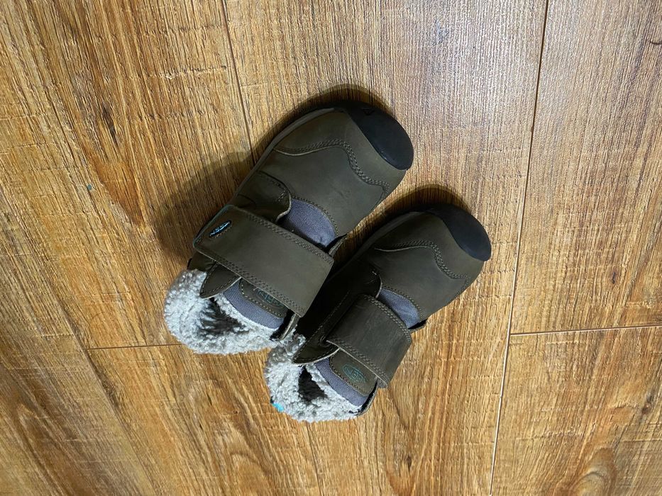 Ботинки зимние термо сапожки детские черевики на мальчика Keen р.27