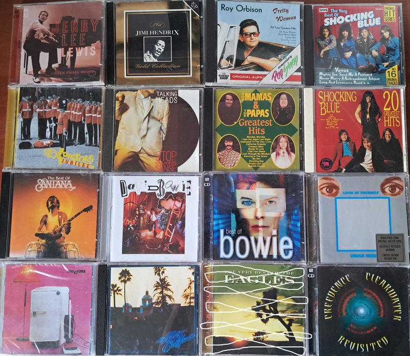 CD (Audio) Presley Beatles Rolling Stones Nazareth Jethro Trull Doors