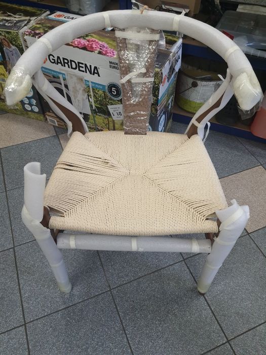 Drewniane rustykalne Krzesło plus drugie gratis