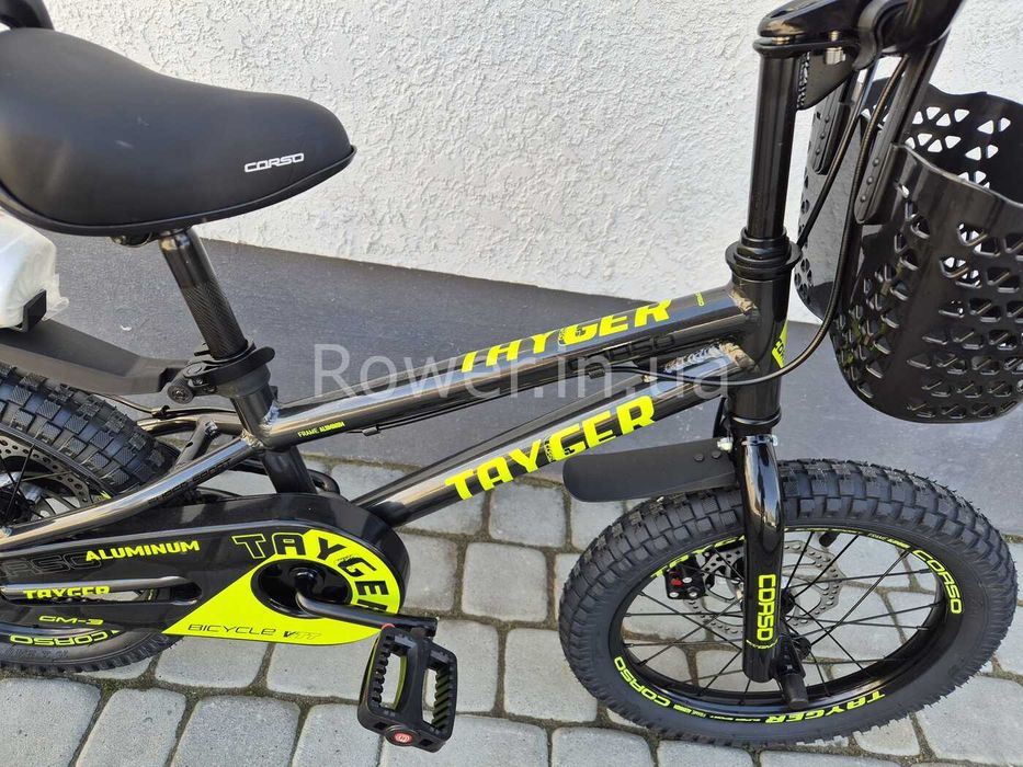Дитячий алюмінієвий велосипед для 4-6 років Corso Tayger Alu 18 TG-361