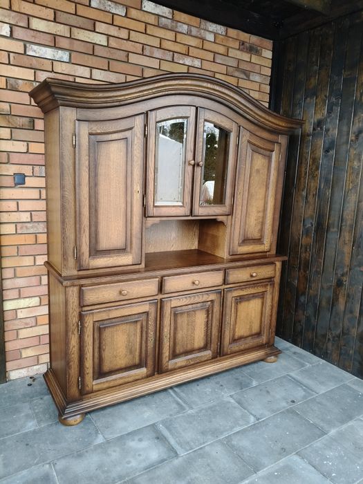 Kredens dębowy  / meble holenderskie