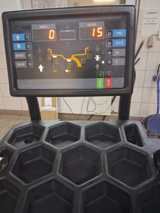 Wyważarka cemb er63,sonar,uchwyt pneumatyczny