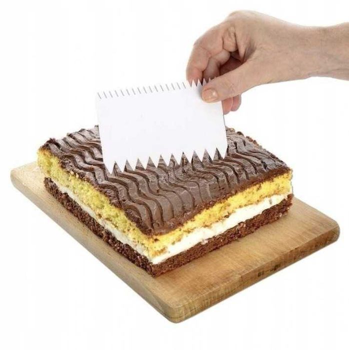 Łopatka szpatułka forma do dekoracji ozdoby tortu ciasta 3 szt #63