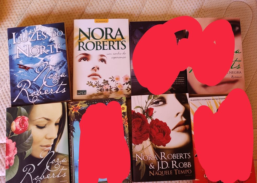 Vários livros da Nora Roberts (vendo em conjuntos ou separado)