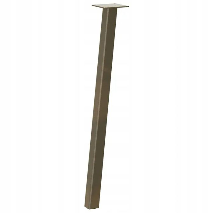 Nogi do stołu konsolowego 4 szt. Naturalna stal 72 cm