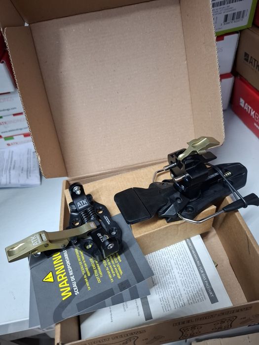 Wiązanie skiturowe ATK Crest 8 AP 91 mm nowe złote
