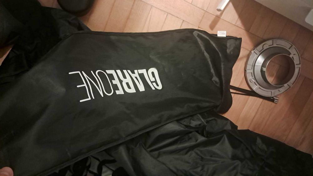 Zestaw 4 softboxów GLAREONE (2x 80x120 cm +2x GRID, 2x 30x120 bez-grid