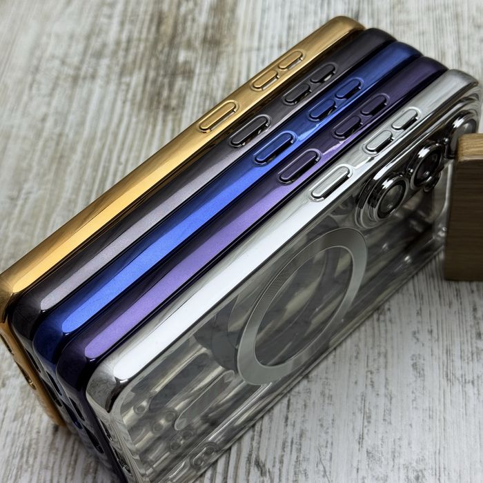 Чохол прозорий Chrome MagSafe на Samsung S26/ S26+/ Plus. Чехол