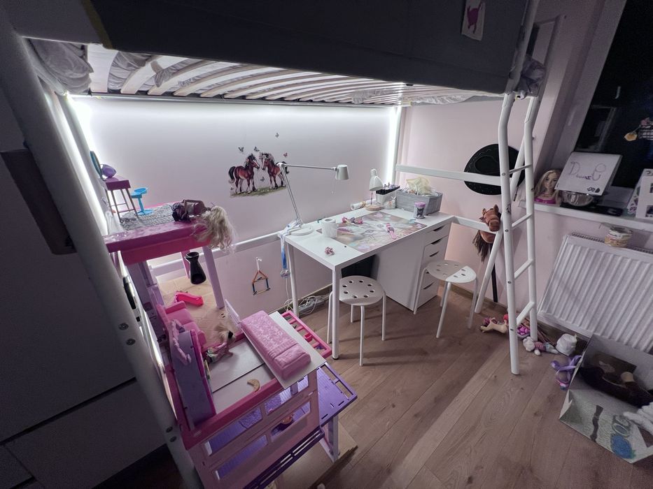 IKEA VITVAL łóżko piętrowe używane