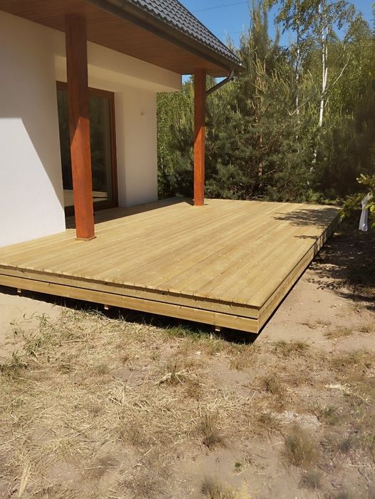 PRODUCENT deska tarasowa, podłogowa 30x150  impregnowana ciśnieniowo