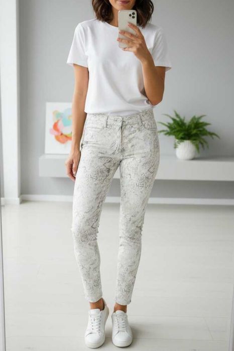 X36 skiny spodnie damskie jeansy Calvin Klein wąż rurki S 36