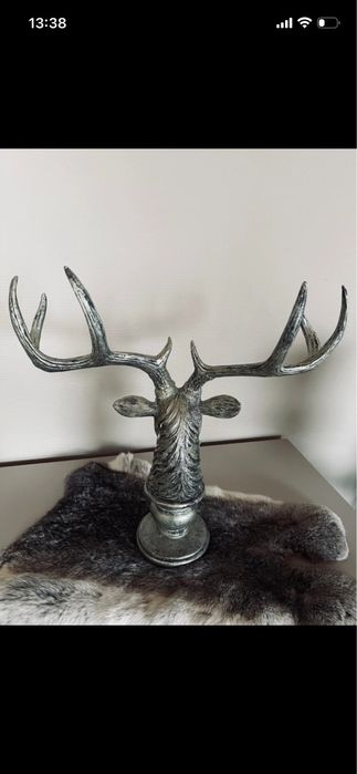 Busto cabeça de veado