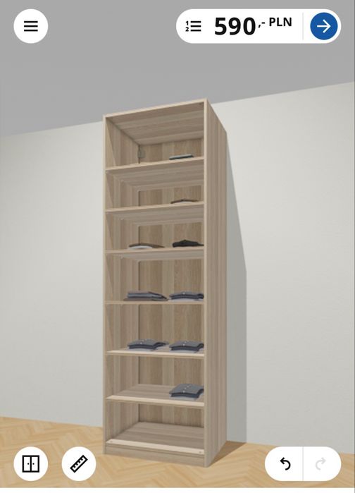 Regał, szafa PAX Ikea