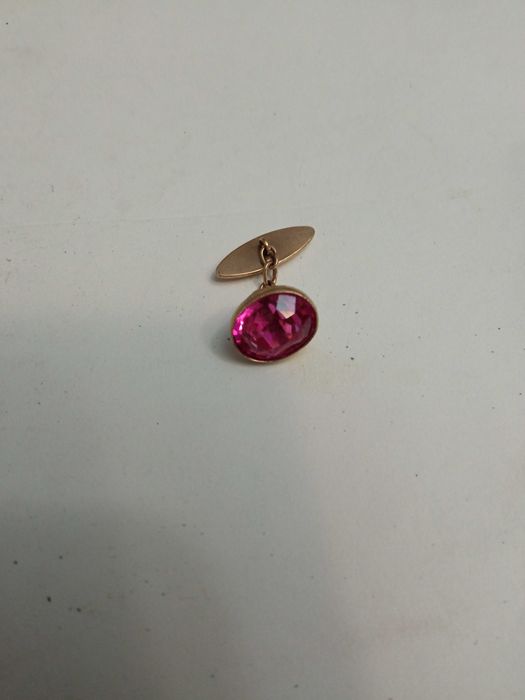 Запонки серебро 875 проба СРС5