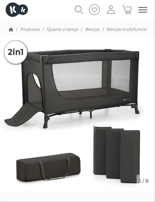 Berço de viagem/Parque Kinderkraft