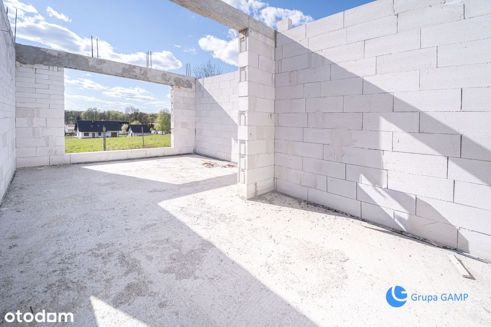 Dom 115m2, Alwernia Stan surowy+ dach