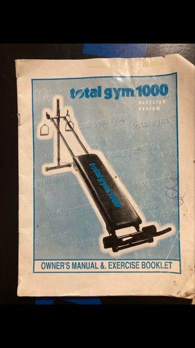 Тренажер Total Gym 1000 | Багатофункціональний домашній тренажер