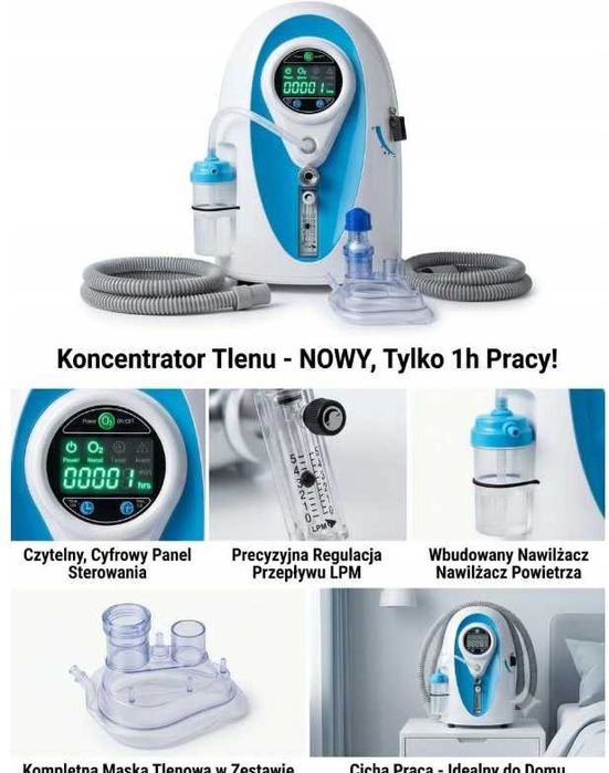 Koncentrator Tlenu Przenośny