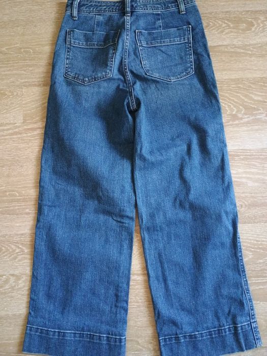 Джинсы женские широкие