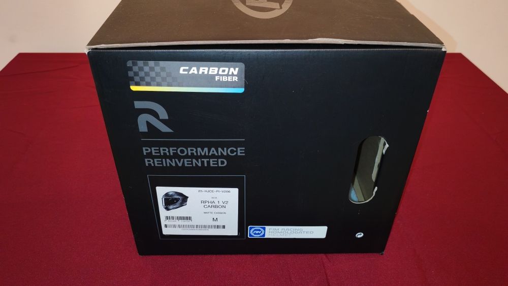 Vendo capacete HJC  RPHA 1 V2 Carbon Matte Black.