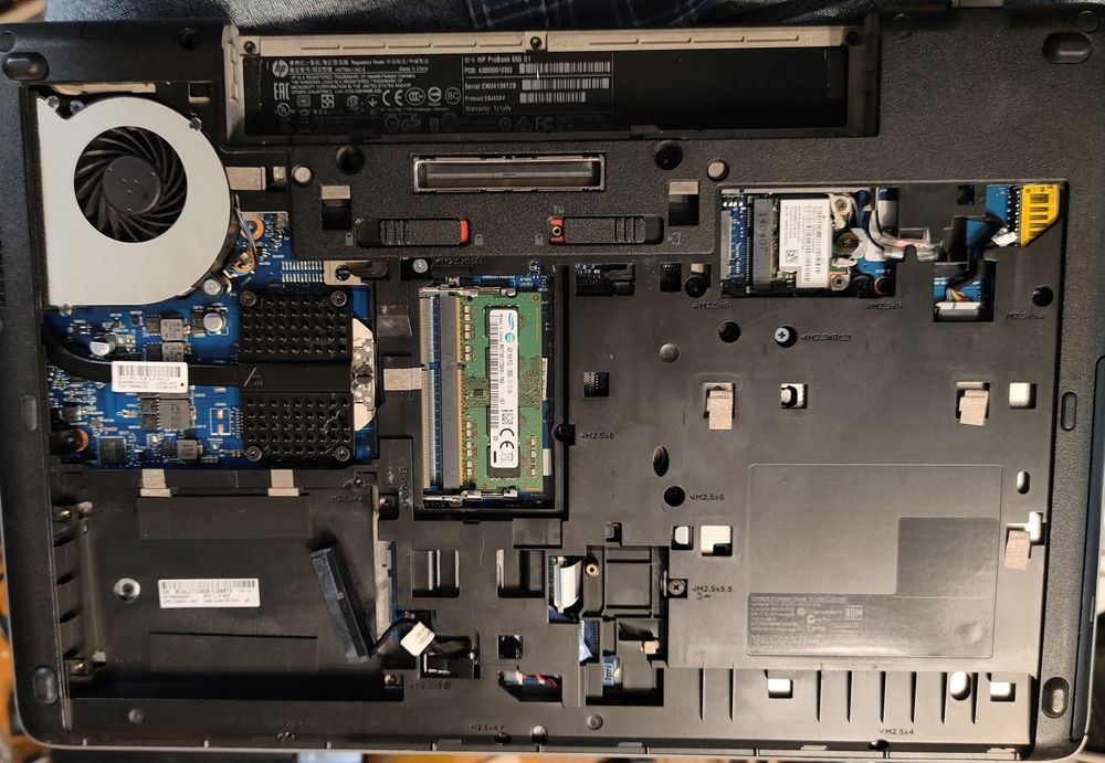 Laptop HP 655 G1 CPU A10-5750M RAM 4GB