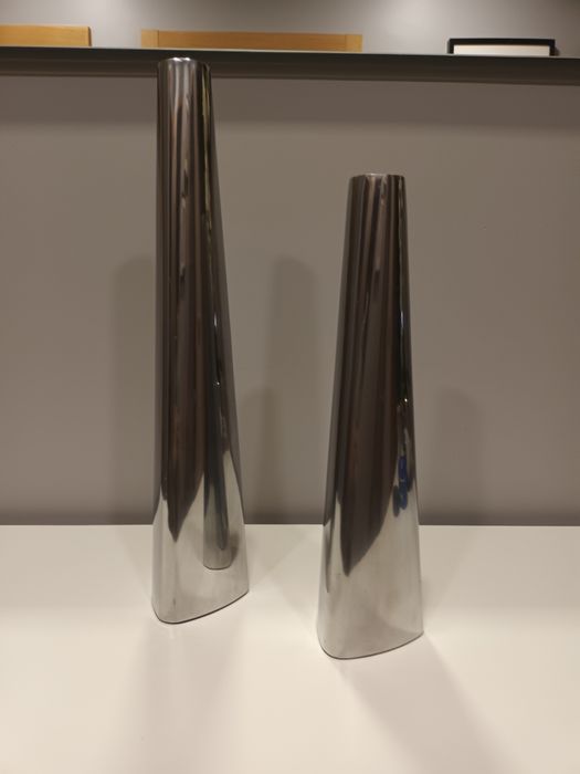 Porta velas Ikea em inox