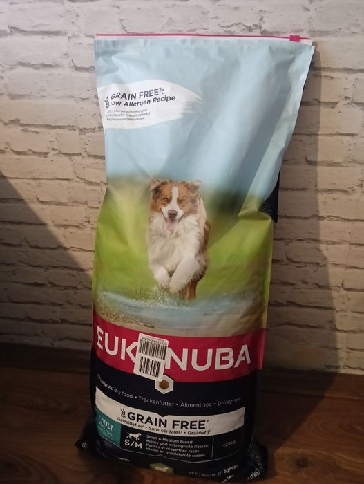 Eukanuba Grain Free Jagnięcina dla dorosłych psów małych i