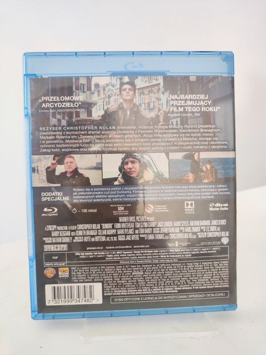 Dunkierka Blu-ray