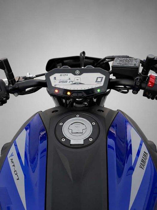 Yamaha MT-07 2020 35kw | Preto/Azul | Escape Akrapovic Completo | Revisões Yamaha