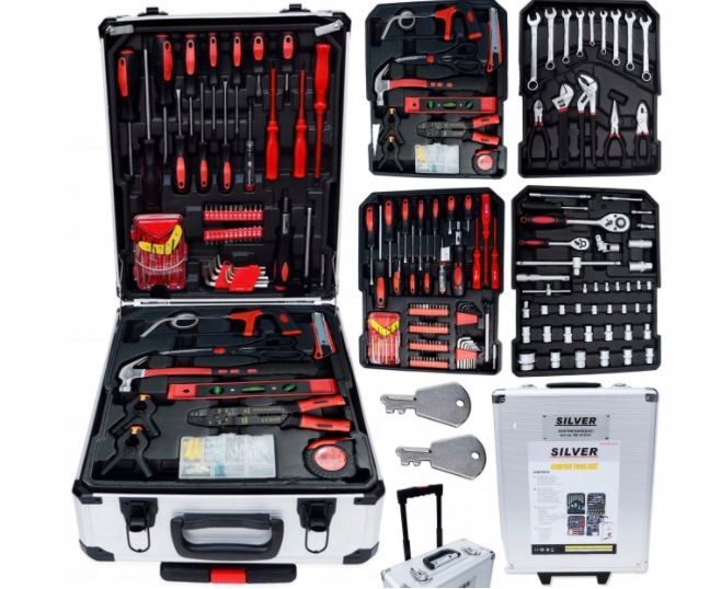 Zestaw Narzędzi Kluczy 419 El Walizka Narzędziowa