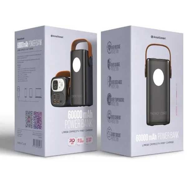 ArmorStandart ASB60 60000mAh 100W — потужний Power Bank